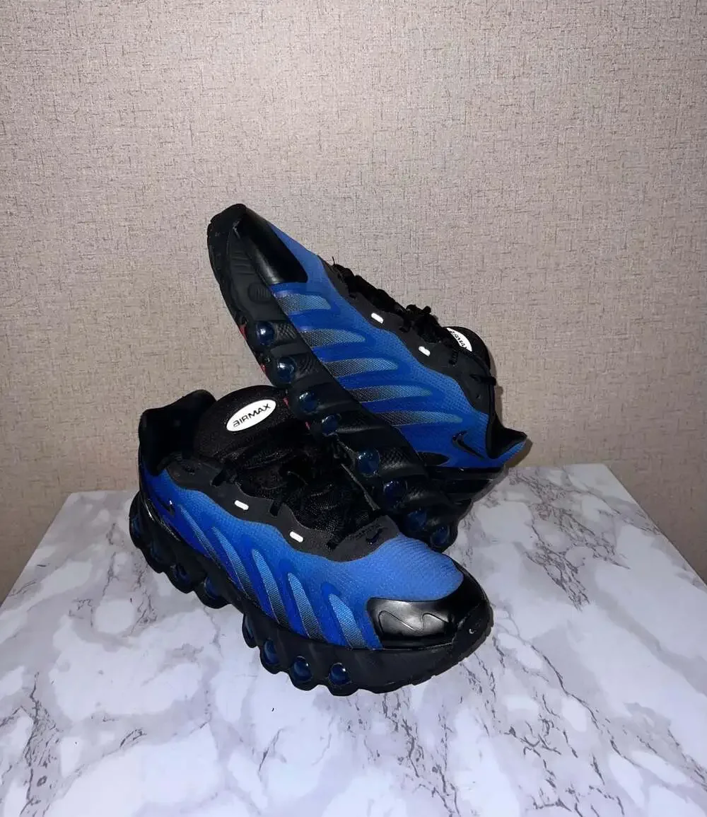 Nike Air Max DN8 Hyper Royal/Black Running Shoes (GS Size 6.5Y)